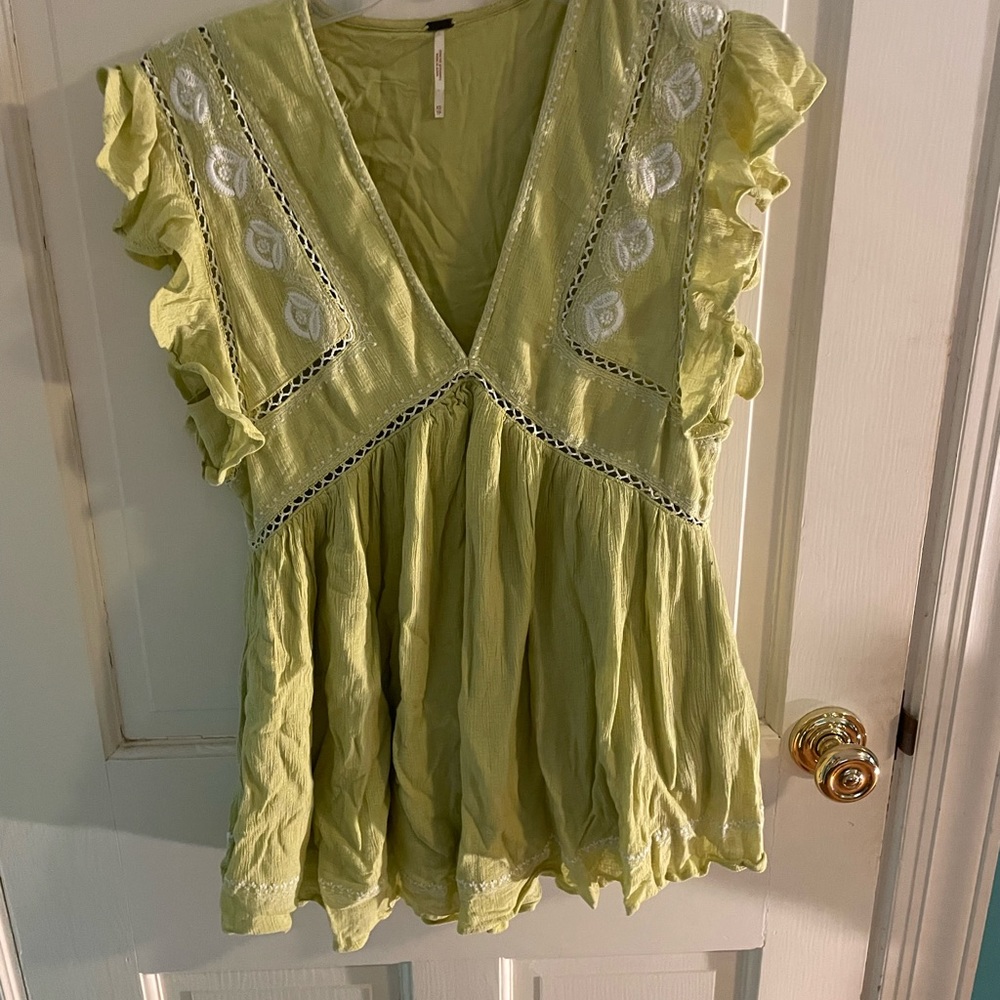 Free people flowy shirt